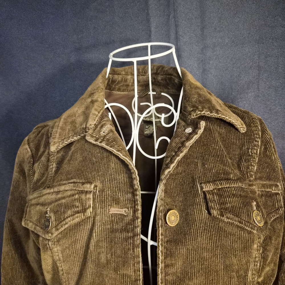 Eddie Bauer Women's Brown Corduroy Jacket